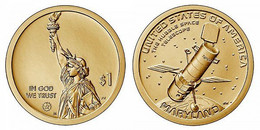 1$ USA 2020 -D- MARYLAND (AMERICAN INNOVATORS) - NUEVA - SIN CIRCULAR - NEW - UNC - Conmemorativas