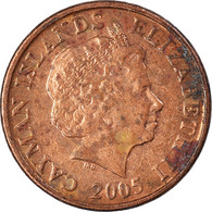 Monnaie, Îles Caïmans, Cent, 2005 - Caimán (Islas)