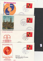 BRD Erstagsbrief MiNr. 4x679 - Covers