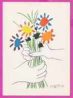 277311 / Spain Spanish Illustrator Art Pablo Picasso - Le Bouquet , Schweiz. Friedensbewegung , Solidaritätsfond PC - Picasso