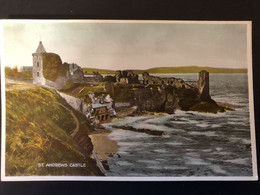 St Andrews Castle,Valentines, Uncirculated, Circa 1934 - Fife