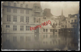 LIEGE. Photo Carte Inondations De 1926. Coin Rue St. Gilles.  Photo D'Art Janssens.  Rare. - Lüttich