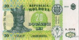 Moldavie 20 Lei (P13) 2010 -UNC- - Moldova