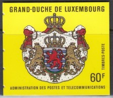 LUXEMBURG  Markenheftchen 2, Postfrisch **,  25. Jahrestag Der Thronbesteigung Von Großherzog Jean, 1989 - Folletos/Cuadernillos