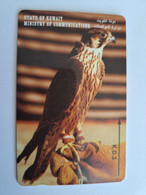 KUWAIT  GPT CARD/MAGNETIC/  ADVERTISING /  27KWTA  SAKER FALCON    / KWT 45 KD 5  Fine Used Card  ** 10476** - Koweït