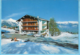 Haute-Nendaz (Valais-Suisse)-+/-1970-Hôtel "Le Déserteur"-Alpes Bernoises-Vintage Cars-Vieilles Voitures-Combi VW. - Nendaz