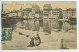 Quai Du Port **Très Belle Cpa De 1918 Format 9x14cm- Ed.Guende N°3203 ** (suivre Mes Autres Ventes à Venir) - La Seyne-sur-Mer