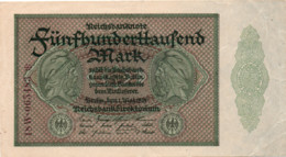 GERMANY- 500000 MARK 1923 - P-88b.4, Ros:R-87f - XF++ RARA - 500000 Mark