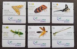 Hong Kong Insects II 2012 Dragonfly Butterfly Moth Firefly Bug Butterflies Insect (stamp Logo) MNH - Neufs