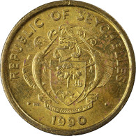 Monnaie, Seychelles, 10 Cents, 1990 - Seychellen