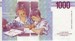 ITALIE Banca D'Italia 1.000 Lire 03-10-1990 Alphabet-Série FF 256863 H Signatures : Antonio Fazio - P114a - UNC - Otros – Europa