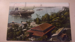 EGYPTE PORT SAID ENTREE DU CANAL  1910 TO FRANCE - Puerto Saíd