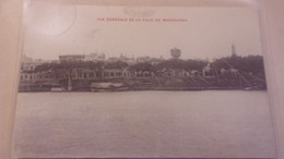 EGYPTE VUE GENERALE DE LA VILLE DE MANSOURAH  1908   TO FRANCE - Suez