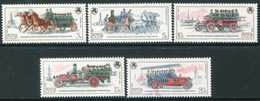 SOVIET UNION 1984 Fire Engines MNH / **.  Michel 5461-65 - Nuovi