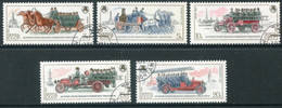 SOVIET UNION 1984 Fire Engines Used.  Michel 5461-65 - Usati