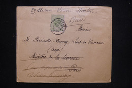 ROUMANIE - Enveloppe De Constanța Pour La France En 1905  - L 126770 - Briefe U. Dokumente