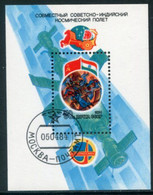 SOVIET UNION 1984 Joint Space Flight With India Used.  Michel Block 172 - Gebruikt