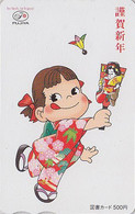 Carte Prépayée JAPON - BD Comics - PEKO & POKO / Shuttlecock - JAPAN Prepaid Tosho Card - 17565 - Fumetti