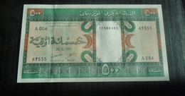 MAURITANIA  , P 6g, 500 Ouguya  , 1993 ,  UNC Neuf , - Mauritanië