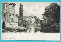 * Bussum (Noord Holland - Nederland) * (Uitg A. Fels) Vijver Nassaupark, Parc, étang, Lac, Bateau, Quai, Old - Bussum