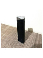 Lighter Gaz Butane Electric Lighter Black Silver Cigarette Smoking Torch Windproof - Autres & Non Classés