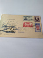Souvenir Cover.1957.home Of King Penguin.penguin Cachet Not In Delcampe.reg Letter E7.conmems For Post. - Lettres & Documents