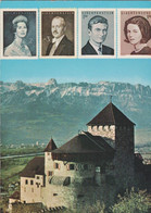 Liechtenstein - Vaduz / Castle / Chateau / Franz Josef II / Stamps - Liechtenstein