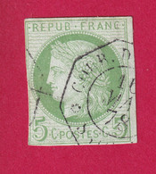 COLONIE GENERALE N°17 CAD CORR ARMEES SAIGON COTE 150€ TIMBRE BRIEFMARKEN STAMP FRANCE - Cérès