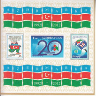 2012 Azerbaijan Azermarka Stamp Show Souvenir Sheet MNH - Azerbaïjan