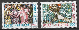 VATICANO 1980 SOLENNITA' DI OGNISSANTI SASS. 682-683 USATA VF - Used Stamps