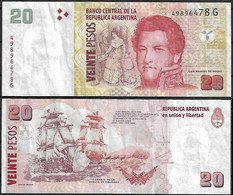 Argentina Billete De $20 Juan Manuel De Rosas 1v. - Argentinien