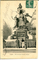 75016 PARIS - Monument De Victor Hugo - Dos Simple - Arrondissement: 16