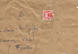 TAXE 0,10 Gerbe 1962 DOUARNENEZ Finistère - 1960-.... Storia Postale