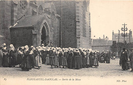 29-PLOUGASTEL-DAOULAS- SORTIE DE LA MESSE - Plougastel-Daoulas