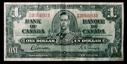 # # # Banknote Ältere Banknote Kanada (Canada) 1 Dollar 1937 Edward (CBNCL) # # # - Kanada