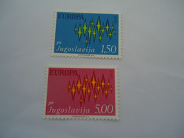 YUGOSLAVIA  MNH  STAMPS  EUROPA - 1959