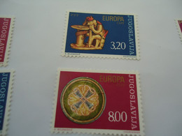 YUGOSLAVIA  MNH  STAMPS  EUROPA - 1959