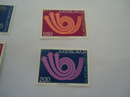 YUGOSLAVIA  MNH  STAMPS  EUROPA - 1959