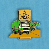 1 PIN'S //  ** RALLYE RAID PARIS-DAKAR / CAMION ** . (Starpin's '94) - Rallye