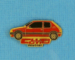 1 PIN'S //  ** CLUB GTI / PEUGEOT 205 GTI ** - Peugeot