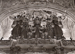 W3765- FURSTENFELDBRUCK ABBEY, CHURCH INTERIOR, THE BAROQUE ORGAN - Fürstenfeldbruck