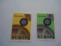 ICELAND    MNH  STAMPS  EUROPA - 1959