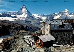 Delcampe - Zermatt - Kulmhotel Gornergrat (48945) * 17. 8. 1983 - Zermatt