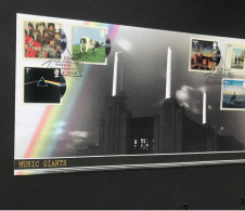 2016 GB Pink Floyd Music Giants First Day Cover And Mini Sheet Private Covers. Always Welcome Offers Invited On My List - 2011-2020 Dezimalausgaben
