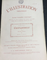 ANATOLE FRANCE : 1 Pièce & 2 Romans (L'Illustration Théâtrale N° 14 : Crainquebille - 1905) / La Rotisserie De La Reine - Wholesale, Bulk Lots