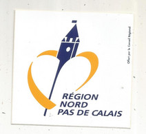 Autocollant , REGION NORD PAS DE CALAIS - Aufkleber