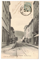 69 - Pontcharra Sur Turdine - Route De Tarare - 1905 - Pontcharra-sur-Turdine