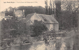 29-PONT-AVEN- VUE DU COURS DE L'AVEN DANS LA VILLE - Pont Aven