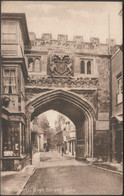 High Street Gate, Salisbury, Wiltshire, 1920 - Frith's Postcard - Salisbury