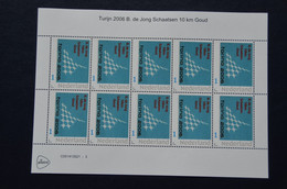 D(A) 297 ++ NETHERLANDS OLYMPICS TURIN 2006 BOB DE JONG SCATING SCHAATSEN POSTFRIS MNH - Personalisierte Briefmarken